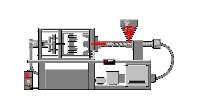 The classification and disadvantages of injection molding machine